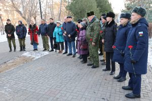 Астраханские патриоты почтили память дважды Героя Советского Союза Н.М.Скоморохова